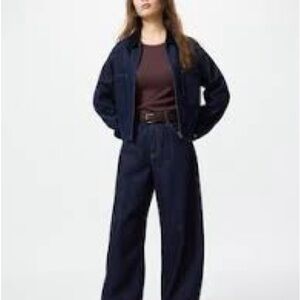 Uniqlo Women's Dark Blue Jeans